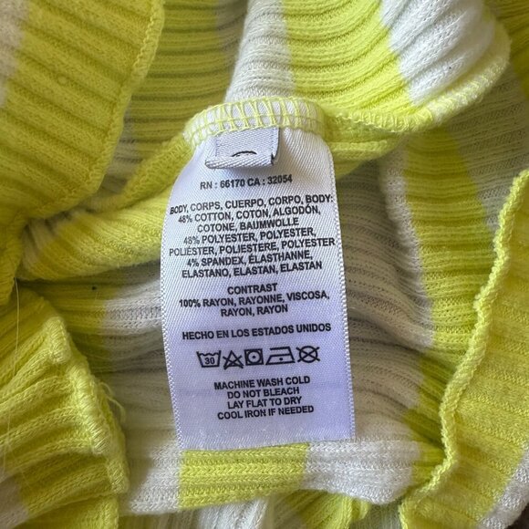 Anthropologie t.la Striped Flutter Top in Size Medium - Picture 8 of 9